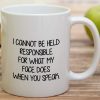 I Cannot Be Held Responsible For What My Face Does Coffee Mug Funny Sarcastic Gift for Friends Coworker I Cannot Be Held Responsible For What My Face Does Coffee Mug Funny Sarcastic Gift for Friends Coworker