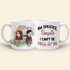 I Can't Be Mad At Ya! Gift For Couple-Personalized Coffee Mug- Couple Mug I Can't Be Mad At Ya! Gift For Couple-Personalized Coffee Mug- Couple Mug