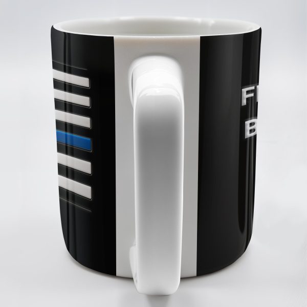I Can't Fix Stupid But I Can Cuff It, Handcuffs and Thin Blue Line Flag - Personalized Custom Coffee Mug - OFC017_MG I Can't Fix Stupid But I Can Cuff It, Handcuffs and Thin Blue Line Flag - Personalized Custom Coffee Mug - OFC017_MG