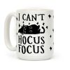 I Can't Hocus Focus Halloween Cat Coffee Mug I Can't Hocus Focus Halloween Cat Coffee Mug