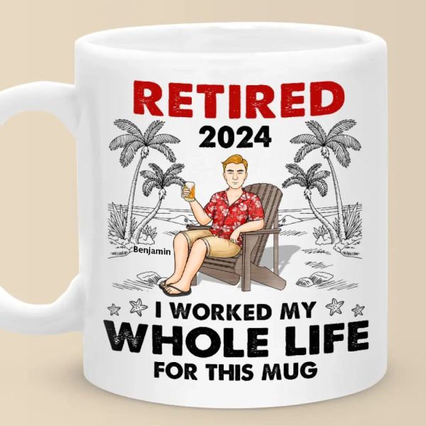 I Deserve This Mug - Personalized Custom Mug - Appreciation, Retirement Gift For Coworkers, Work Friends, Colleagues I Deserve This Mug - Personalized Custom Mug - Appreciation, Retirement Gift For Coworkers, Work Friends, Colleagues