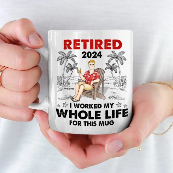 I Deserve This Mug - Personalized Custom Mug - Appreciation, Retirement Gift For Coworkers, Work Friends, Colleagues I Deserve This Mug - Personalized Custom Mug - Appreciation, Retirement Gift For Coworkers, Work Friends, Colleagues