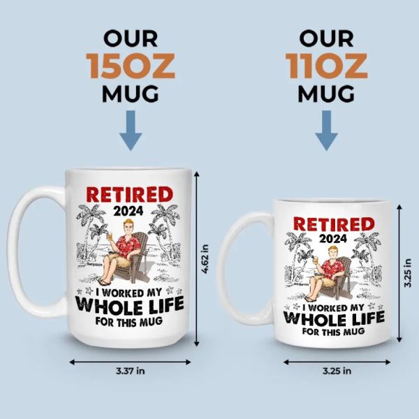 I Deserve This Mug - Personalized Custom Mug - Appreciation, Retirement Gift For Coworkers, Work Friends, Colleagues I Deserve This Mug - Personalized Custom Mug - Appreciation, Retirement Gift For Coworkers, Work Friends, Colleagues