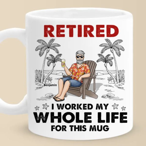 I Deserve This Mug - Personalized Custom Mug - Appreciation, Retirement Gift For Coworkers, Work Friends, Colleagues I Deserve This Mug - Personalized Custom Mug - Appreciation, Retirement Gift For Coworkers, Work Friends, Colleagues