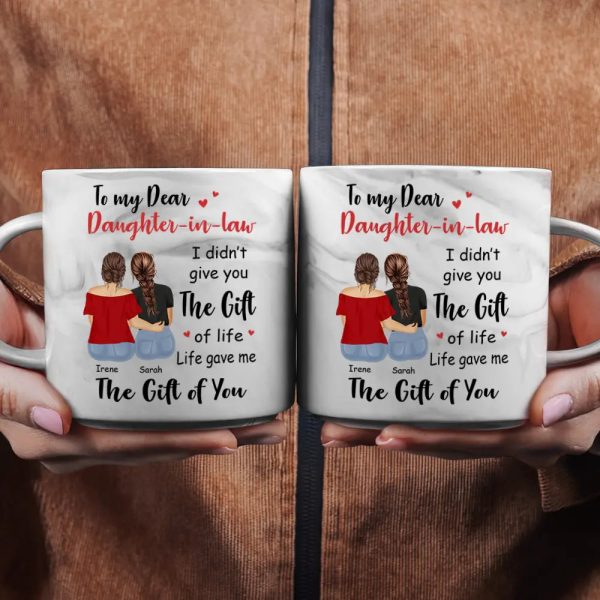 I Didn't Gift You The Gift - Personalized Marble Mug I Didn't Gift You The Gift - Personalized Marble Mug