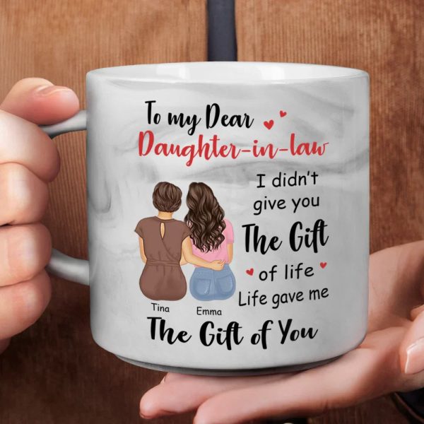 I Didn't Gift You The Gift - Personalized Marble Mug I Didn't Gift You The Gift - Personalized Marble Mug