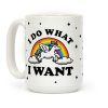 I Do What I Want (Unicorn Mug) Coffee Mug I Do What I Want (Unicorn Mug) Coffee Mug