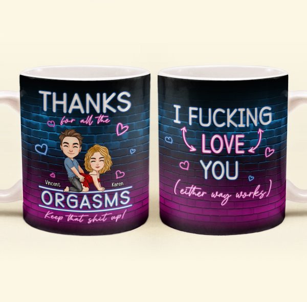 I F-Cking Love You (Either Way Works) - Personalized Mug I F-Cking Love You (Either Way Works) - Personalized Mug