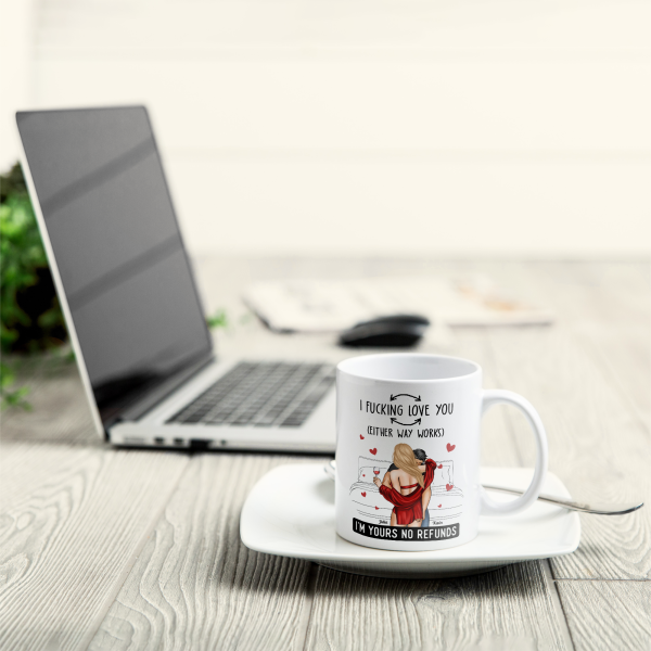 I F- Love You (Either Way Works) Love Couples - Personalized Mug I F- Love You (Either Way Works) Love Couples - Personalized Mug