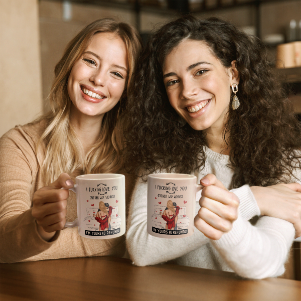 I F- Love You (Either Way Works) Love Couples - Personalized Mug I F- Love You (Either Way Works) Love Couples - Personalized Mug