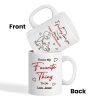 I Fcking Love You Funny Inappropriate Stick Couple - Personalized Mug - Valentine's Day Gift For Him, For Her