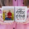 I Follow My Heart And It Leads Me To You - Gift For Couples, Personalized Mug I Follow My Heart And It Leads Me To You - Gift For Couples, Personalized Mug