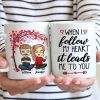 I Follow My Heart, It Leads Me To You - Gift For Couples, Personalized Mug I Follow My Heart, It Leads Me To You - Gift For Couples, Personalized Mug