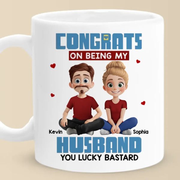 I Found My Missing Piece In You - Couple Personalized Custom Mug - Gift For Husband Wife, Anniversary I Found My Missing Piece In You - Couple Personalized Custom Mug - Gift For Husband Wife, Anniversary