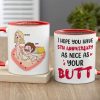 I Hope You Have Anniversary As Nice As Your Butt- Gift For Couples- Personalized Coffee Mug- Couple Anniversary Mug