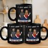 I Just Want To Touch You All The Time - Couple Personalized Custom Black Mug - Gift For Husband Wife, Anniversary I Just Want To Touch You All The Time - Couple Personalized Custom Black Mug - Gift For Husband Wife, Anniversary