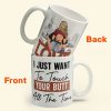 I Just Want To Touch Your Butt All The Time - Personalized Mug I Just Want To Touch Your Butt All The Time - Personalized Mug