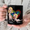 I Just Want To Touch Your Butt- Gift For Couple- Personalized Coffee Mug- Funny Couple