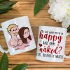 I Just Want You To Be Happy-Personalized Coffee Mug- Gift For Couple- Funny Couple Coffee Mug