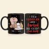 I Knew I Love You, Gift For Couple, Personalized Tumbler, Funny Couple Tumbler, Anniversary Gift