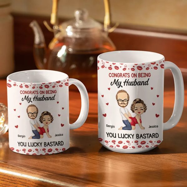 I Licked It So It's Mine - Personalized White Edge-to-Edge Mug I Licked It So It's Mine - Personalized White Edge-to-Edge Mug