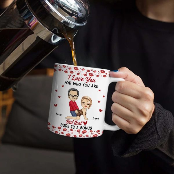 I Licked It So It's Mine - Personalized White Edge-to-Edge Mug I Licked It So It's Mine - Personalized White Edge-to-Edge Mug
