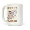 I Like It Picasso Cat Parody Coffee Mug I Like It Picasso Cat Parody Coffee Mug