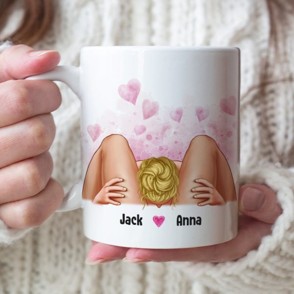 I Like It When You Lick Me Personalized Coffee Mug, Couple Gift