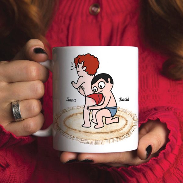 I Like To Make The Sexy Time With You - Personalized White Mug