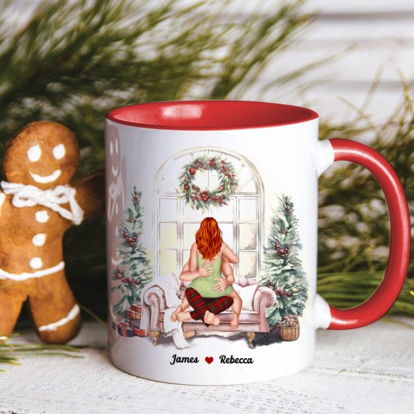 I Like You How I Like My Coffee, Couple Gift, Personalized Accent Mug, Funny Couple Mug, Christmas Gift 05TOHN290923HH 081123