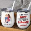 I Like You, Personalized Couple Make Love Mug 03DNDT060323TM