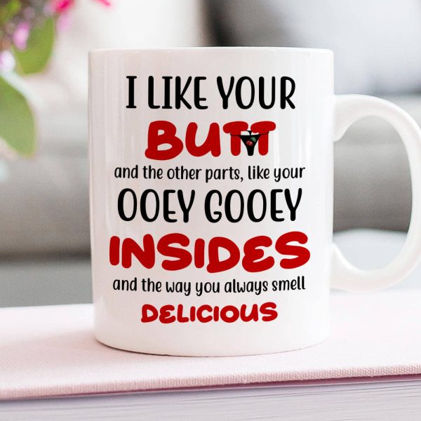 I Like You, Personalized Couple Make Love Mug 03DNDT060323TM