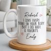 I Love Every Bone In Your Body, Favorite Hearts Design - Personalized Custom Coffee Mug - CPL1294_MG I Love Every Bone In Your Body, Favorite Hearts Design - Personalized Custom Coffee Mug - CPL1294_MG