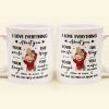 I Love Everything About You - Personalized Mug I Love Everything About You - Personalized Mug