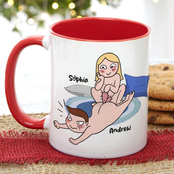 I Love Everything About You Personalized Mug, Funny Gift For Couple