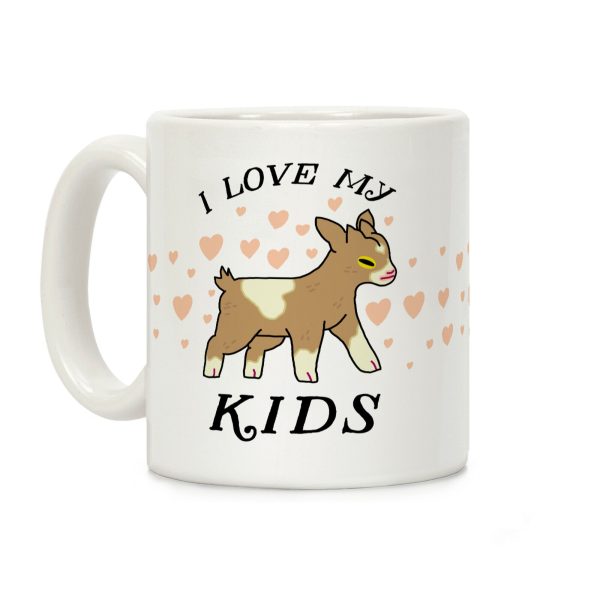 I Love My Kids (Goat) Coffee Mug I Love My Kids (Goat) Coffee Mug