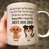 I Love Treats But I Love You Most Watercolor Cute Dogs Personalized Mug