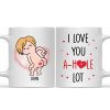 I Love You A Hole Lot - Gift For Couple - Personalized Ceramic Mug - CL17 NH96 I Love You A Hole Lot - Gift For Couple - Personalized Ceramic Mug - CL17 NH96