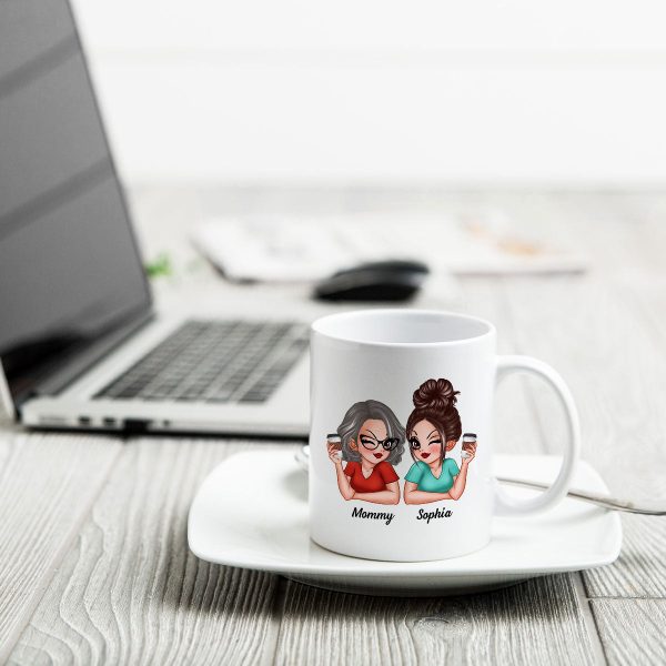 I Love You More The End I Win Gift For Mom From Daughter Personalized Mug