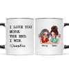 I Love You More The End I Win Gift For Mom From Daughter Personalized Mug