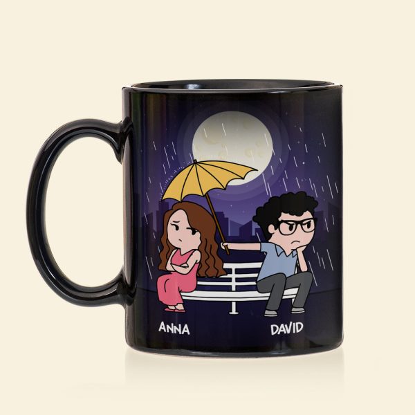 I Love You More The End I Win Personalized Funny Raining Couple Coffee Mug Gift For Couple