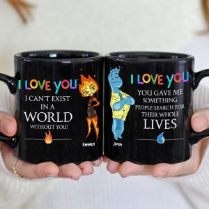 I Love You, Personalized Couple Mug 01HTHN280623