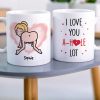 I Love You, Personalized Mug, Gift For Funny Couple