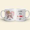 I Love You, Personalized Mug, Gift For Funny Couple
