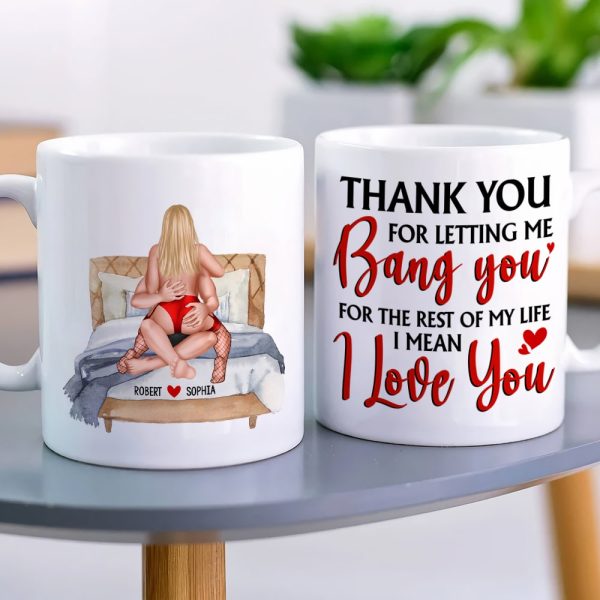I Love You, Personalized Mug, Gifts For Couple, 141223