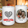 I Love You To The Death Star And Back Custom Mug