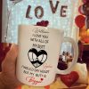 I Love You With All Of My Boobs I Would Say Heart But My Boobs Are Bigger - Personalized Mug I Love You With All Of My Boobs I Would Say Heart But My Boobs Are Bigger - Personalized Mug
