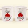 I Love You With All Of My Boobs I Would Say Heart But My Boobs Are Bigger - Personalized Mug I Love You With All Of My Boobs I Would Say Heart But My Boobs Are Bigger - Personalized Mug