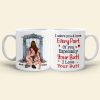 I Love Your Butt, Personalized Naughty Couple Coffee Mug, Couple Gift
