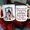I Love Your Butt, Personalized Naughty Couple Coffee Mug, Couple Gift